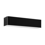 Eglo Wandlamp Sania 4 Aluminium Zwart Wit 12W 1400lm - 830 Warm Wit | IP20 