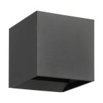 Eglo Wandlamp Calpi 3 Aluminium Antraciet 2.8W 420lm - 830 Warm Wit | IP54