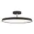 DFTP by Nordlux LED Pendelarmatuur Kaito Metaal Zwart 24W 1840lm - 830 Warm Wit | Dimbaar