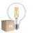 Voordeelpak 6x Philips MASTER Value LED Globe E27 93mm Filament Helder 5.9W 806lm - 922-927 Zeer Warm Wit | Beste Kleurweergave - Dimbaar - Vervangt 60W