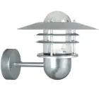 Nordlux Agger Wandlamp Brushed Aluminium | Geschikt voor 1x E27