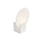 Nordlux Hester Wandlamp Glas Wit - 9.5W 900lm - 930 Warm Wit | IP44 - Beste Kleurweergave - 3-Staps Dimbaar