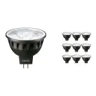 Voordeelpak 10x Philips Master LED Spot GU5.3 MR16 6.7W 410lm 10D - 927 Zeer Warm Wit | Beste Kleurweergave - Dimbaar - Vervangt 35W