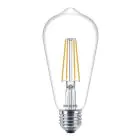 Philips Corepro LED Lamp E27 Edison Filament Helder 7W 806lm - 827 Zeer Warm Wit | Vervangt 60W